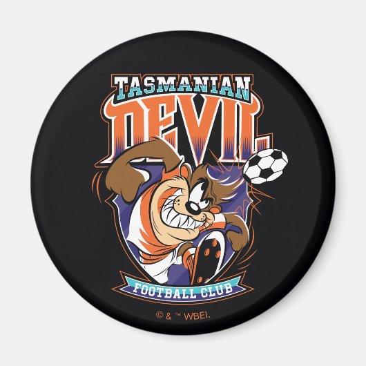 Tasmanian Devil Football Club Badge マグネット (正面)