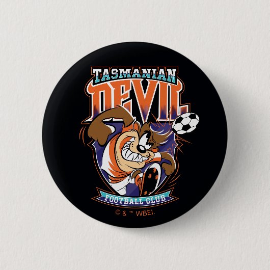 Tasmanian Devil Football Club Badge 缶バッジ (正面)