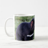 Tasmanian Devil, Tasmania,オーストラリア コーヒーマグカップ (左)