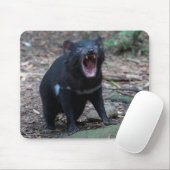 Tasmanian Devil Tasmania Australiaクローズアップ写真 マウスパッド (マウス)