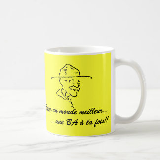 Tasseのàのcafé、Scoutisme及び足車 コーヒーマグカップ