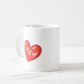 Tasse コーヒーマグカップ (正面左)