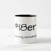 Tasse #18er ツートーンマグカップ (中央)