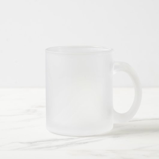Tasse 296ml aus Mattglas フロストグラスマグカップ (右)