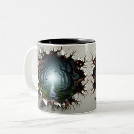 Tasse 2 Couleurs 3D Eerie Halloween ツートーンマグカップ