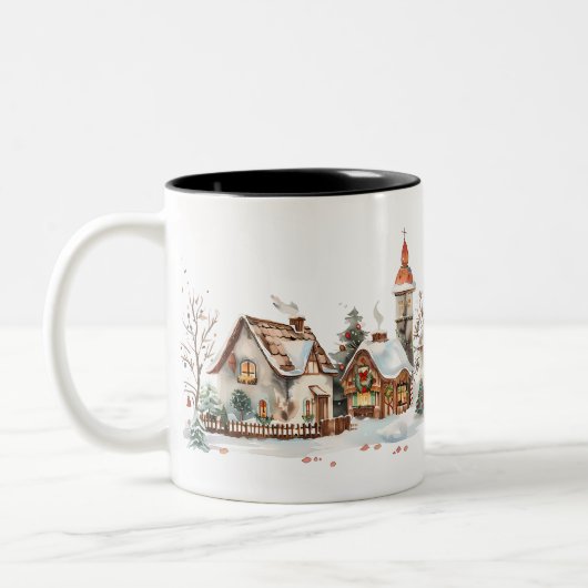 Tasse 2 Couleurs  Christmas ツートーンマグカップ (左)