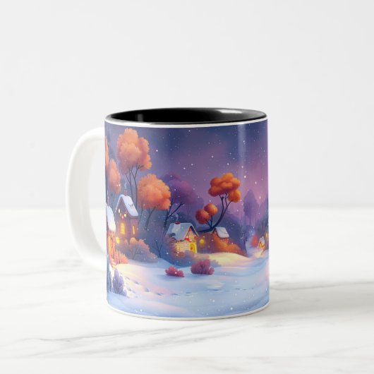 Tasse 2 Couleurs  Christmas ツートーンマグカップ (正面左)