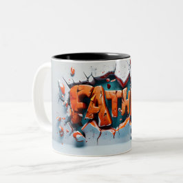 Tasse 2 Couleurs Father ツートーンマグカップ
