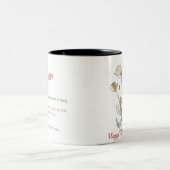 Tasse 2 Couleurs Happy Mother's Day ツートーンマグカップ (中央)