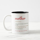 Tasse 2 Couleurs Happy Mother's Day ツートーンマグカップ (左)