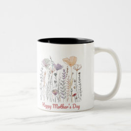 Tasse 2 Couleurs Happy Mother's Day ツートーンマグカップ