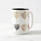 Tasse 2 Couleurs Personalized Valentine Coffee Mug ツートーンマグカップ (正面右)