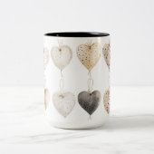 Tasse 2 Couleurs Personalized Valentine Coffee Mug ツートーンマグカップ (中央)