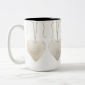 Tasse 2 Couleurs Personalized Valentine Coffee Mug ツートーンマグカップ (左)