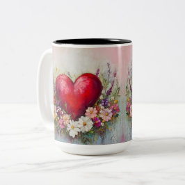 Tasse 2 Couleurs Personalized Valentine Coffee Mug ツートーンマグカップ