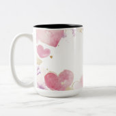 Tasse 2 Couleurs Personalized Valentine Coffee Mug ツートーンマグカップ (左)