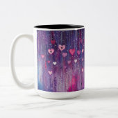 Tasse 2 Couleurs Personalized Valentine Coffee Mug ツートーンマグカップ (左)