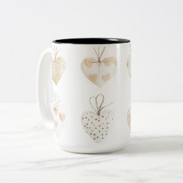 Tasse 2 Couleurs Personalized Valentine Coffee Mug ツートーンマグカップ