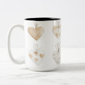 Tasse 2 Couleurs Personalized Valentine Coffee Mug ツートーンマグカップ (左)