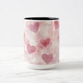 Tasse 2 Couleurs Personalized Valentine Coffee Mug ツートーンマグカップ (中央)