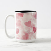 Tasse 2 Couleurs Personalized Valentine Coffee Mug ツートーンマグカップ (左)