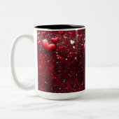 Tasse 2 Couleurs Personalized Valentine Coffee Mug ツートーンマグカップ (左)