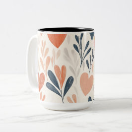 Tasse 2 Couleurs Personalized Valentine Coffee Mug ツートーンマグカップ