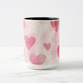 Tasse 2 Couleurs Personalized Valentine Coffee Mug ツートーンマグカップ (中央)