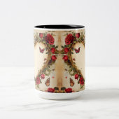 Tasse 2 Couleurs Personalized Valentine Coffee Mug ツートーンマグカップ (中央)
