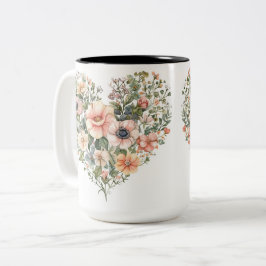 Tasse 2 Couleurs Personalized Valentine Coffee Mug ツートーンマグカップ