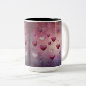 Tasse 2 Couleurs Personalized Valentine Coffee Mug ツートーンマグカップ (正面右)