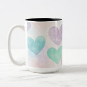 Tasse 2 Couleurs Personalized Valentine Coffee Mug ツートーンマグカップ (左)