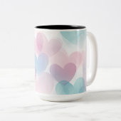 Tasse 2 Couleurs Personalized Valentine Coffee Mug ツートーンマグカップ (正面右)
