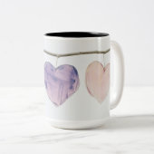 Tasse 2 Couleurs Personalized Valentine Coffee Mug ツートーンマグカップ (正面右)