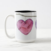 Tasse 2 Couleurs Personalized Valentine Coffee Mug ツートーンマグカップ (左)