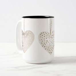 Tasse 2 Couleurs Personalized Valentine Coffee Mug ツートーンマグカップ