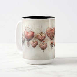 Tasse 2 Couleurs Personalized Valentine Coffee Mug ツートーンマグカップ