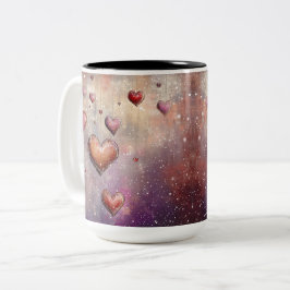 Tasse 2 Couleurs Personalized Valentine Coffee Mug ツートーンマグカップ