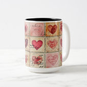 Tasse 2 Couleurs Personalized Valentine Coffee Mug ツートーンマグカップ (正面右)