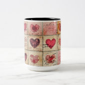 Tasse 2 Couleurs Personalized Valentine Coffee Mug ツートーンマグカップ (中央)