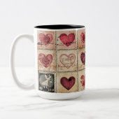 Tasse 2 Couleurs Personalized Valentine Coffee Mug ツートーンマグカップ (左)