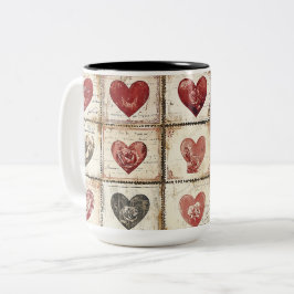 Tasse 2 Couleurs Personalized Valentine Coffee Mug ツートーンマグカップ