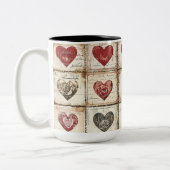 Tasse 2 Couleurs Personalized Valentine Coffee Mug ツートーンマグカップ (左)