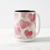 Tasse 2 Couleurs Personalized Valentine Coffee Mug ツートーンマグカップ (正面右)
