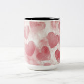 Tasse 2 Couleurs Personalized Valentine Coffee Mug ツートーンマグカップ (中央)