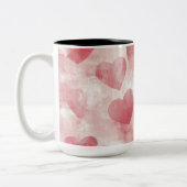 Tasse 2 Couleurs Personalized Valentine Coffee Mug ツートーンマグカップ (左)