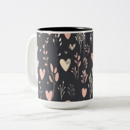 Tasse 2 Couleurs Personalized Valentine Coffee Mug ツートーンマグカップ