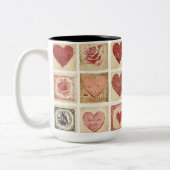 Tasse 2 Couleurs Personalized Valentine Coffee Mug ツートーンマグカップ (左)