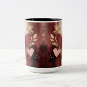 Tasse 2 Couleurs Personalized Valentine Coffee Mug ツートーンマグカップ (中央)