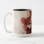 Tasse 2 Couleurs Personalized Valentine Coffee Mug ツートーンマグカップ (左)